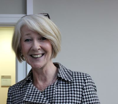 Mary O'Connell, who retires in March 2021 after 28 years of service at the SoE
